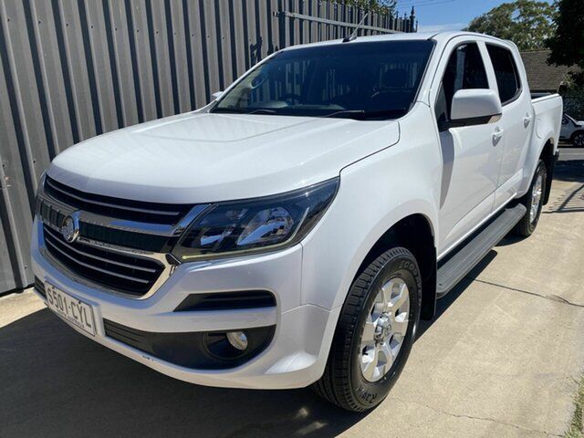 Used Holden Colorado RG MY19 LT Pickup Crew Cab 4x2 Blair Athol, 2018 Holden Colorado RG MY19 LT Pickup Crew Cab 4x2 White 6 Speed Sports Automatic Utility