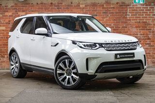 2017 Land Rover Discovery Series 5 L462 MY18 HSE Fuji White 8 Speed Sports Automatic Wagon.