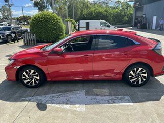 2018 Honda Civic 10th Gen MY18 VTi-S Red 1 Speed Constant Variable Hatchback