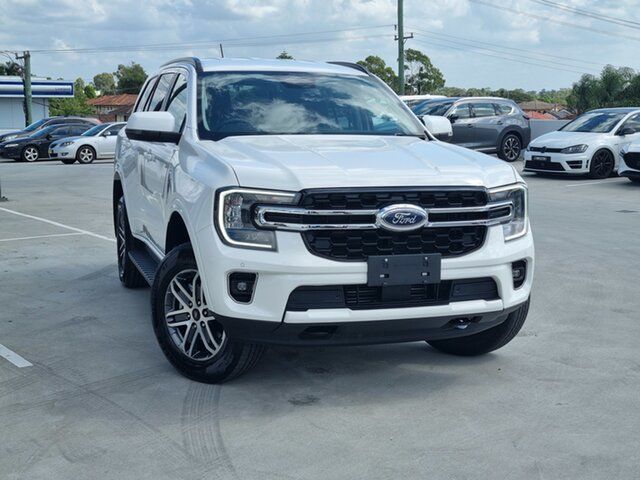 Used Ford Everest UB 2022.00MY Trend Liverpool, 2023 Ford Everest UB 2022.00MY Trend White 10 Speed Sports Automatic SUV