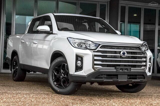 New Ssangyong Musso Q261 MY24 Ultimate Crew Cab XLV Christies Beach, 2024 Ssangyong Musso Q261 MY24 Ultimate Crew Cab XLV White 6 Speed Sports Automatic Utility