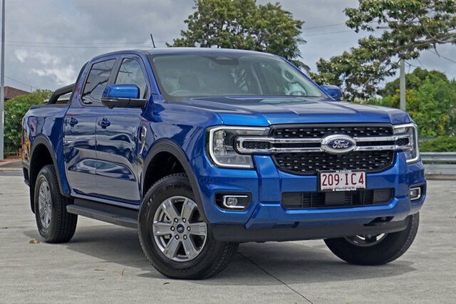 Used Ford Ranger PY 2023.50MY XLT Capalaba, 2023 Ford Ranger PY 2023.50MY XLT Blue Lightning 10 Speed Sports Automatic Double Cab Pick Up