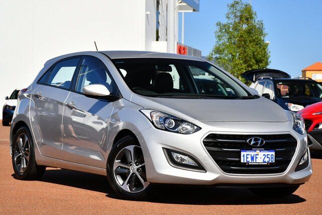 Used Hyundai i30 GD4 Series II MY16 Active X Rockingham, 2015 Hyundai i30 GD4 Series II MY16 Active X Silver 6 Speed Sports Automatic Hatchback