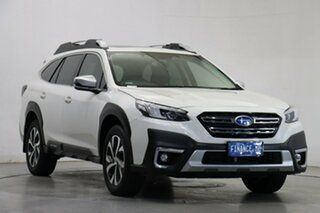 2021 Subaru Outback B7A MY21 AWD Touring CVT White 8 Speed Constant Variable Wagon.