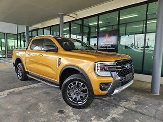 2023 Ford Ranger PY 2023.50MY Wildtrak Yellow 10 Speed Sports Automatic Double Cab Pick Up.