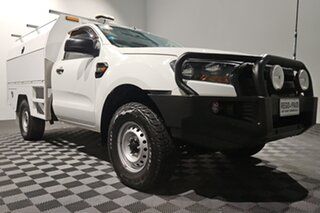2017 Ford Ranger PX MkII XL White 6 speed Automatic Cab Chassis.