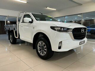 2023 Mazda BT-50 TFS40J XT White 6 Speed Sports Automatic Cab Chassis