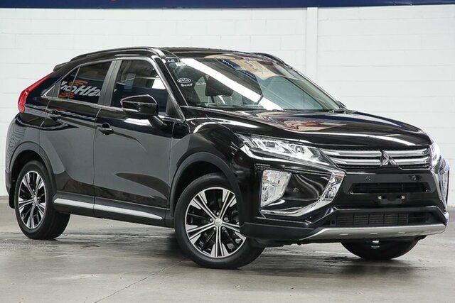 Used Mitsubishi Eclipse Cross YA MY19 Exceed 2WD Erina, 2019 Mitsubishi Eclipse Cross YA MY19 Exceed 2WD Black 8 Speed Constant Variable Wagon