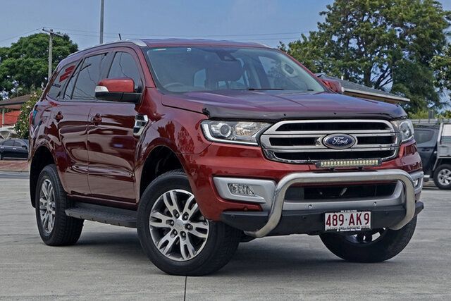 Used Ford Everest UA 2018.00MY Trend Capalaba, 2018 Ford Everest UA 2018.00MY Trend Sunset 6 Speed Sports Automatic SUV