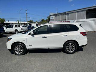 2014 Nissan Pathfinder R52 MY15 ST X-tronic 2WD White 1 Speed Constant Variable Wagon Hybrid