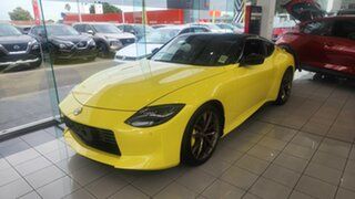 2022 Nissan Z Z34 MY23 Proto Ikazuchi Yellow with Super Black Roof 6 Speed Manual Coupe.