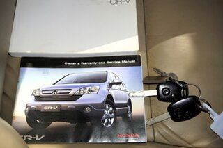2008 Honda CR-V RE MY2007 Luxury 4WD White 5 Speed Automatic Wagon