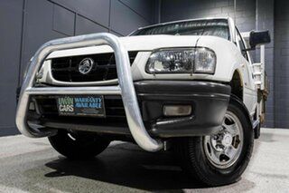 2002 Holden Rodeo TFR9 MY02 LX White 5 Speed Manual Space Cab Pickup