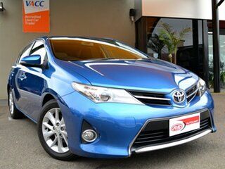 2012 Toyota Corolla ZRE182R Ascent Sport Blue 6 Speed Manual Hatchback.