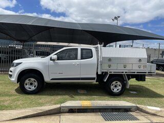 2017 Holden Colorado RG MY17 LS (4x4) White 6 Speed Manual Space Cab Chassis.