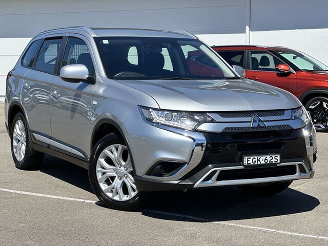 Pre-Owned Mitsubishi Outlander ZL MY19 ES 2WD ADAS Cardiff, 2019 Mitsubishi Outlander ZL MY19 ES 2WD ADAS Silver 6 Speed Constant Variable Wagon