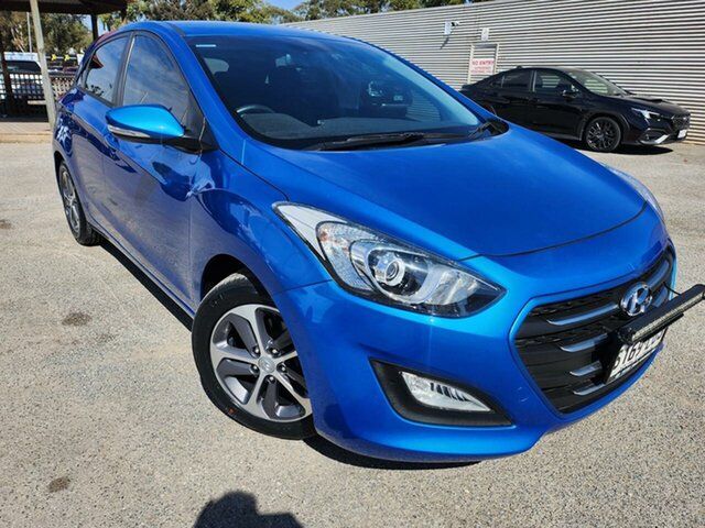 Used Hyundai i30 GD4 Series II MY17 Active X Elizabeth, 2016 Hyundai i30 GD4 Series II MY17 Active X Blue 6 Speed Sports Automatic Hatchback
