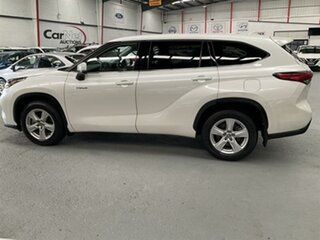 2021 Toyota Kluger Axuh78R GX Hybrid AWD White Continuous Variable Wagon.
