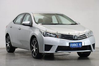 2016 Toyota Corolla ZRE172R Ascent S-CVT Silver 7 Speed Constant Variable Sedan.