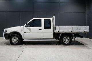 2002 Holden Rodeo TFR9 MY02 LX White 5 Speed Manual Space Cab Pickup.