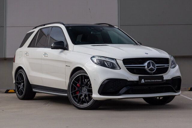 Used Mercedes-Benz GLE-Class W166 807MY GLE63 AMG SPEEDSHIFT PLUS 4MATIC S Narre Warren, 2017 Mercedes-Benz GLE-Class W166 807MY GLE63 AMG SPEEDSHIFT PLUS 4MATIC S Diamond White 7 Speed