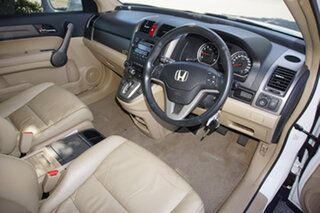 2008 Honda CR-V RE MY2007 Luxury 4WD White 5 Speed Automatic Wagon.