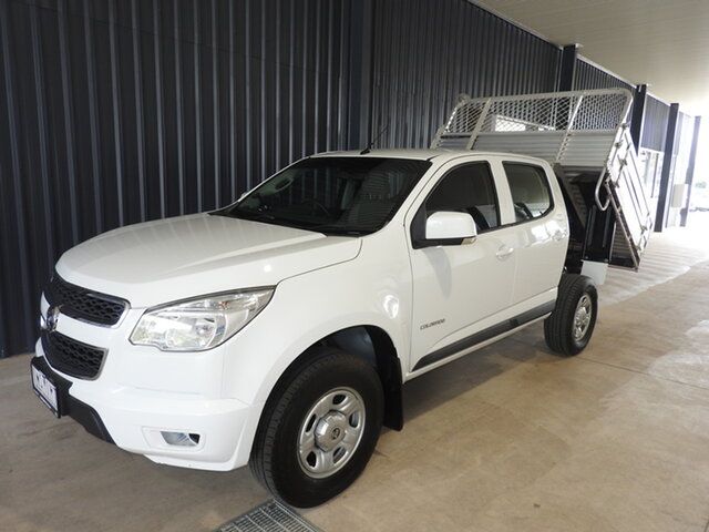 Used Holden Colorado RG MY16 LS Crew Cab 4x2 Bendigo, 2015 Holden Colorado RG MY16 LS Crew Cab 4x2 White 6 Speed Sports Automatic Cab Chassis