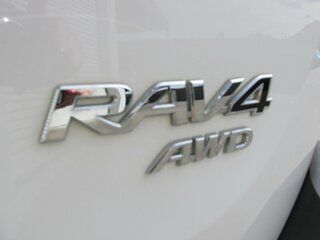 2013 Toyota RAV4 ASA44R Cruiser AWD White 6 Speed Sports Automatic Wagon