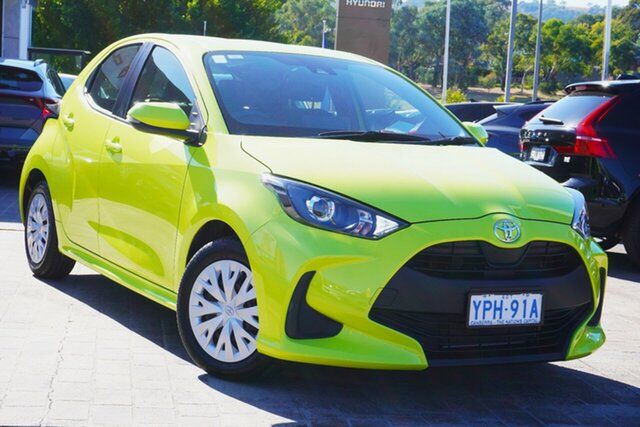 Used Toyota Yaris Mxpa10R Ascent Sport Phillip, 2021 Toyota Yaris Mxpa10R Ascent Sport Green 1 Speed Constant Variable Hatchback