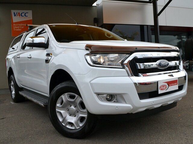 Used Ford Ranger PX MkII 2018.00MY XLT Double Cab Fawkner, 2018 Ford Ranger PX MkII 2018.00MY XLT Double Cab White 6 Speed Sports Automatic Utility