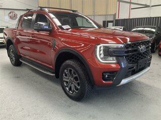 2022 Ford Ranger PY MY22 Wildtrak 2.0 (4x4) Hot Pepper Red 10 Speed Automatic Double Cab Pick Up