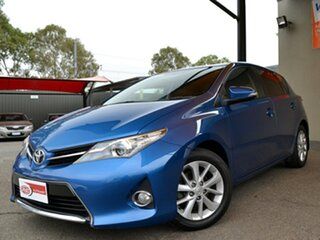 2012 Toyota Corolla ZRE182R Ascent Sport Blue 6 Speed Manual Hatchback
