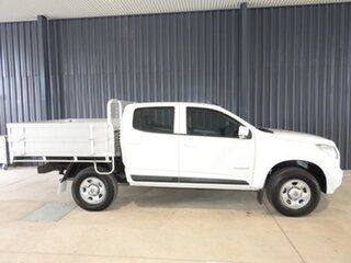 2015 Holden Colorado RG MY16 LS Crew Cab 4x2 White 6 Speed Sports Automatic Cab Chassis