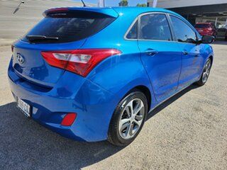 2016 Hyundai i30 GD4 Series II MY17 Active X Blue 6 Speed Sports Automatic Hatchback.