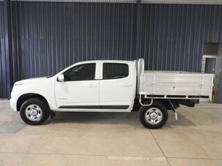 2015 Holden Colorado RG MY16 LS Crew Cab 4x2 White 6 Speed Sports Automatic Cab Chassis