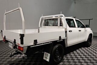 2022 Toyota Hilux GUN125R Workmate Double Cab White 6 speed Automatic Cab Chassis