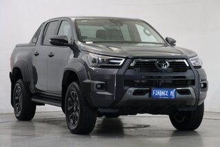 2023 Toyota Hilux GUN126R Rogue Double Cab Grey 6 Speed Sports Automatic Utility.