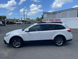 2013 Subaru Outback B5A MY14 2.0D Lineartronic AWD White 7 Speed Constant Variable Wagon