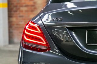 2015 Mercedes-Benz C-Class W205 C200 7G-Tronic + Tenorite Grey 7 Speed Sports Automatic Sedan