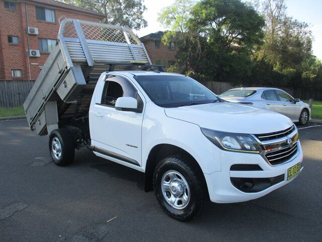 Used Holden Colorado RG MY17 LS (4x2) Bankstown, 2017 Holden Colorado RG MY17 LS (4x2) White 6 Speed Automatic Cab Chassis