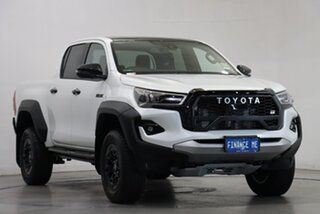 2023 Toyota Hilux GUN126R GR Sport Double Cab White 6 Speed Sports Automatic Utility.