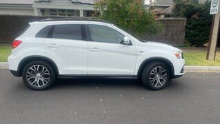 2018 Mitsubishi ASX XC MY18 LS (2WD) White Crystal Continuous Variable Wagon