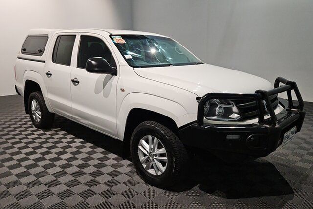 Used Volkswagen Amarok 2H MY20 TDI420 4MOTION Perm Core Acacia Ridge, 2020 Volkswagen Amarok 2H MY20 TDI420 4MOTION Perm Core White 8 speed Automatic Utility