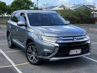 2016 Mitsubishi Outlander ZK MY16 LS 2WD Grey 6 Speed Constant Variable Wagon.