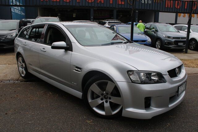 Used Holden Commodore VE MY09.5 SS V Sportwagon West Footscray, 2009 Holden Commodore VE MY09.5 SS V Sportwagon Silver 6 Speed Sports Automatic Wagon
