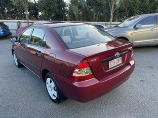 2005 Toyota Corolla ZZE122R Ascent Red 4 Speed Automatic Sedan