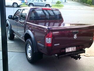 2005 Holden Rodeo RA MY05 LX Crew Cab Red 5 Speed Manual Utility