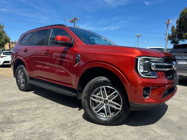 Used Ford Everest UB 2022.00MY Trend Hillcrest, 2023 Ford Everest UB 2022.00MY Trend Orange 10 Speed Sports Automatic SUV