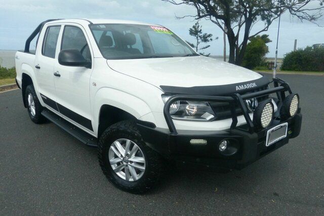 Used Volkswagen Amarok 2H MY20 TDI420 4MOTION Perm Core Gladstone, 2019 Volkswagen Amarok 2H MY20 TDI420 4MOTION Perm Core White 8 Speed Automatic Utility