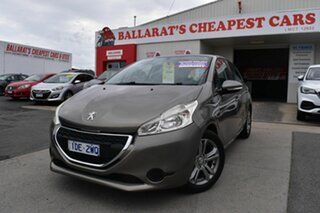 2014 Peugeot 208 Active Grey 4 Speed Automatic Hatchback.
